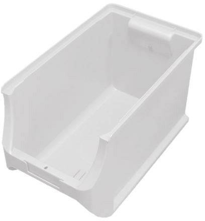Allit 456285 Cassetta impilabile da magazzino B-POEV 125KA-SG-FA impilabile (L x L x A) 355 x 205 x 200 mm Trasparente 1 pz.