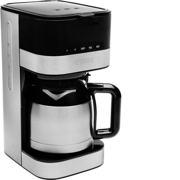 Macchine dal caffè con filtro - Princess Lucca ISO Macchina per il caffè Argento, Nero Capacità tazze=12 Isolato, Display - Macchine dal caffè con filtro - Princess Lucca ISO Macchina per il caffè Argento, Nero Capacità tazze=12 Isolato, Display -