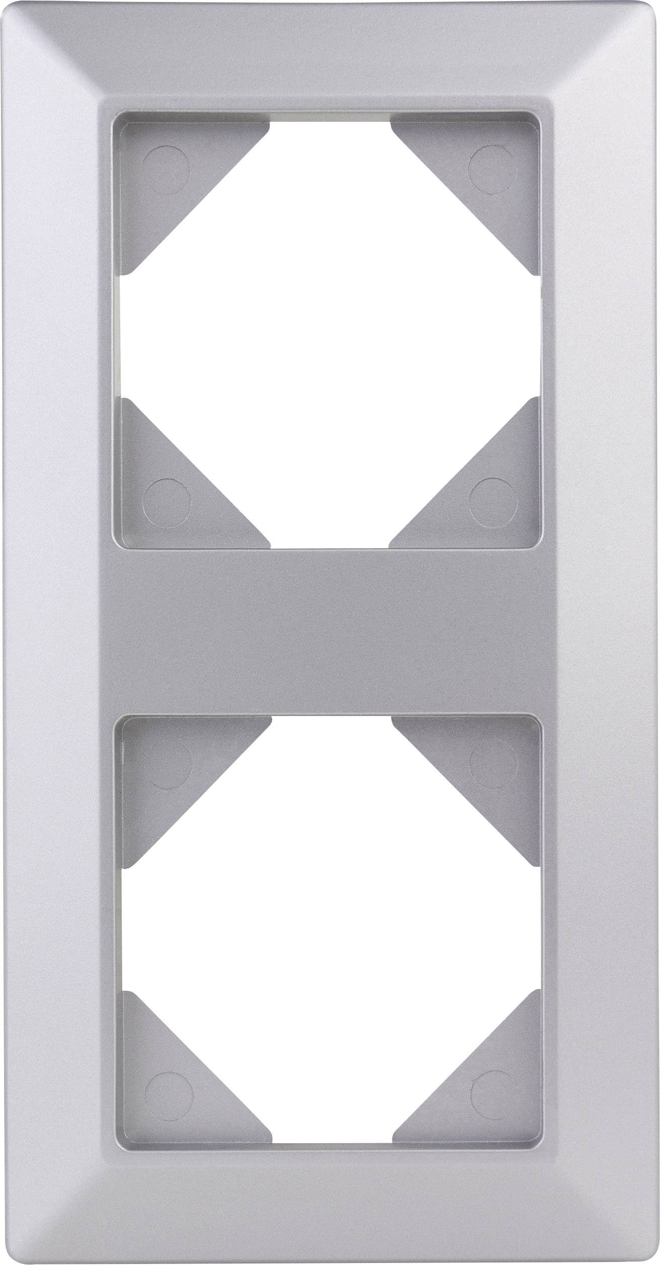 REV 2 vie Telaio di copertura Argento 0236820704 1 pz.