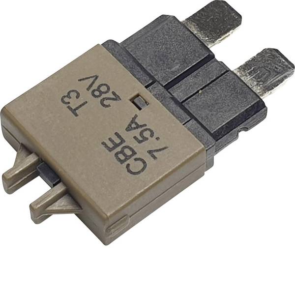 Fusibili per auto - Interruttore automatico fusibile piatto standard 7.5 A Verde Muschio Hansor Circuit Breaker Standard, type 3, Manual - Fusibili per auto - Interruttore automatico fusibile piatto standard 7.5 A Verde Muschio Hansor Circuit Breaker Standard, type 3, Manual -