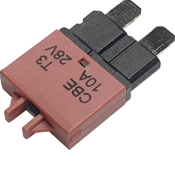 Fusibili per auto - Interruttore automatico fusibile piatto standard 10 A Rosso Hansor Circuit Breaker Standard, type 3, Manual Reset, 10A - Fusibili per auto - Interruttore automatico fusibile piatto standard 10 A Rosso Hansor Circuit Breaker Standard, type 3, Manual Reset, 10A -