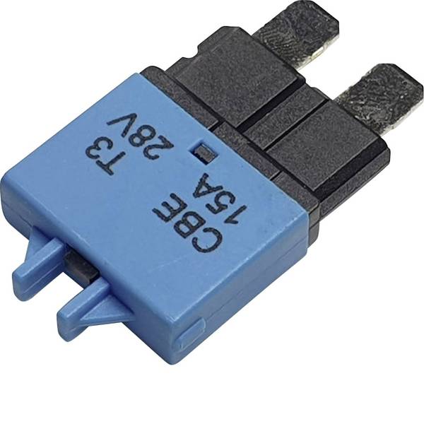 Fusibili per auto - Interruttore automatico fusibile piatto standard 15 A Blu Hansor Circuit Breaker Standard, type 3, Manual Reset, 15A - Fusibili per auto - Interruttore automatico fusibile piatto standard 15 A Blu Hansor Circuit Breaker Standard, type 3, Manual Reset, 15A -