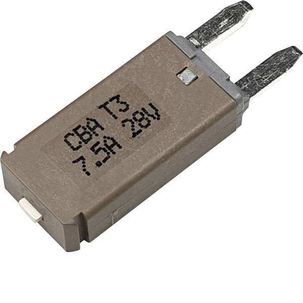 Fusibili per auto - Interruttore automatico fusibile piatto standard 7.5 A Marrone Hansor Circuit Breaker Mini, type 3. Manual Reset, 7,5A - Fusibili per auto - Interruttore automatico fusibile piatto standard 7.5 A Marrone Hansor Circuit Breaker Mini, type 3. Manual Reset, 7,5A -