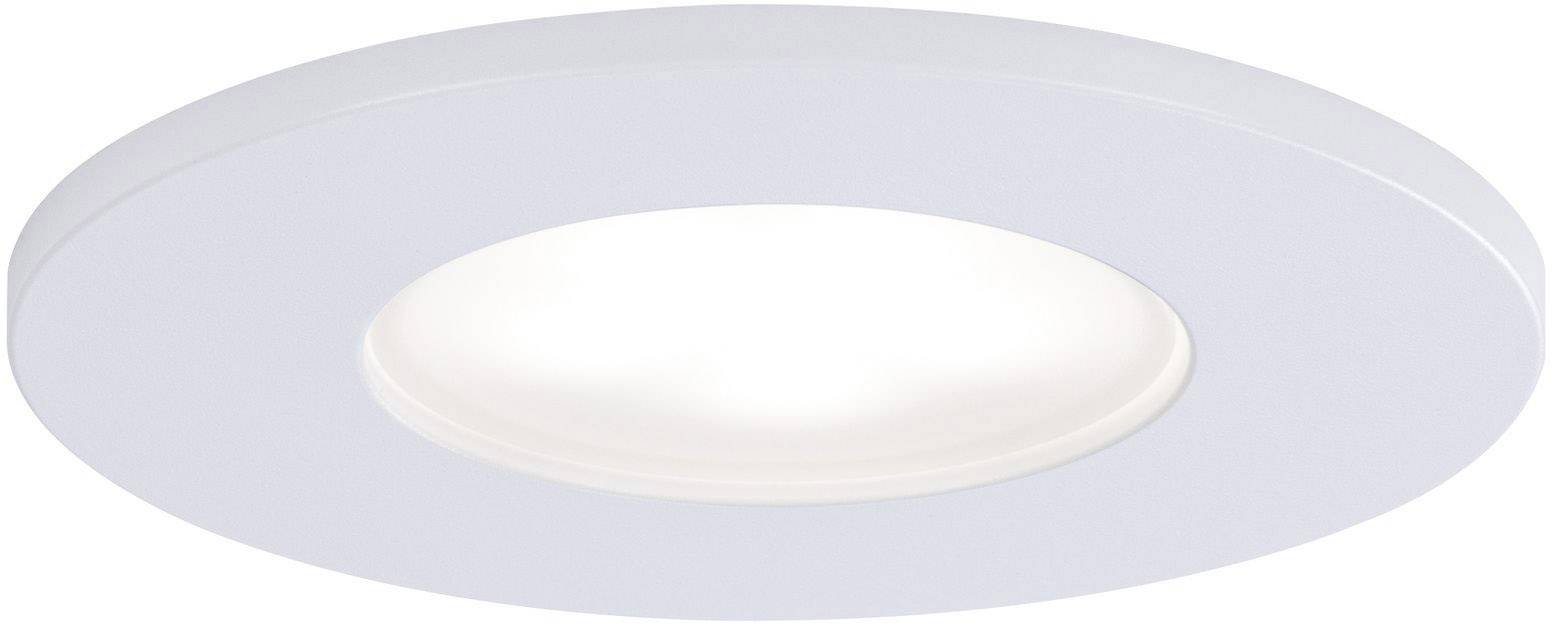 Plafoniera LED rotonda bianca, illuminazione intensa. Ideale per interni moderni. Design minimale, ad alta efficienza energetica.