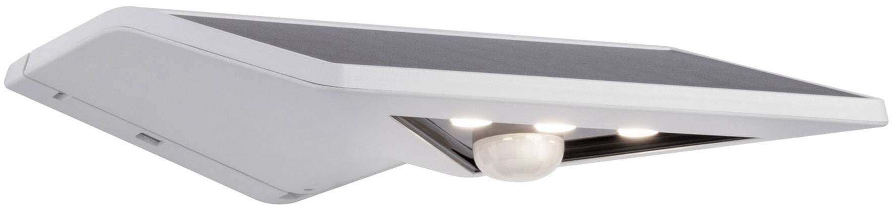 Paulmann 94244 Yoko Lampada solare da parete per esterno con rilevatore di movimento ERP: A (A - G) 1.2 W Bianco caldo Bianco