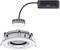 Faretto LED da incasso con testa orientabile e scatola di connessione. Adatto per il montaggio a soffitto per un'illuminazione mirata.