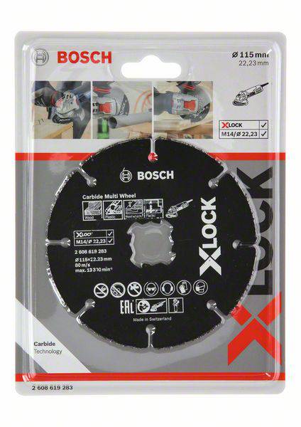 Bosch Accessories 2608619283 2608619283 Disco di taglio dritto 115 mm 1 pz. Legno-3