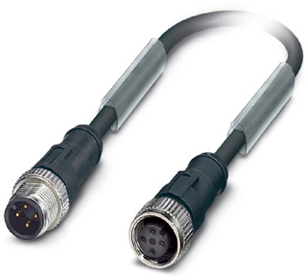 LAPP 22260328 Connettore dati confezionato per sensore o attuatore M12 dritto 0.3 m Numero di poli: 4 1 pz.