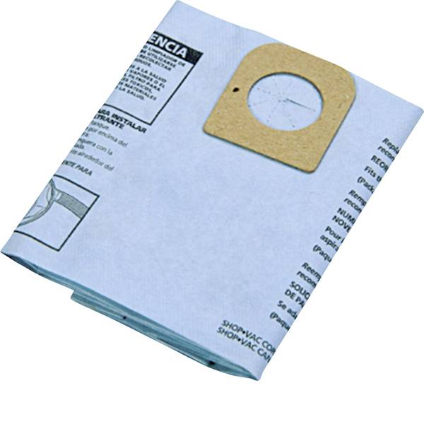 Accessori per aspirapolvere e aspiraliquidi - Sacchetto filtro ShopVac 9066029 5 pz. - Accessori per aspirapolvere e aspiraliquidi - Sacchetto filtro ShopVac 9066029 5 pz. -