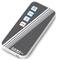 'KERN HCD' telecomando portatile, grigio con strisce bianche. Tasti: 'ON/OFF', 'HOLD', 'TARA'.