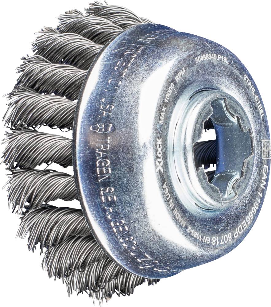 PFERD TOOLS Spazzola a tazza gezopft X-lock 43306036 1 pz.