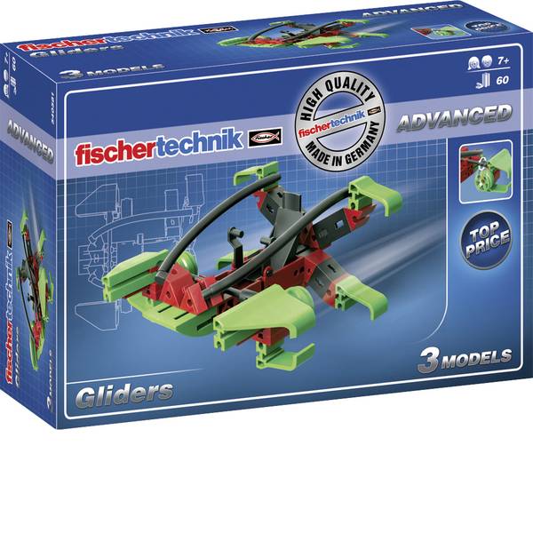 Kit esperimenti e pacchetti di apprendimento - fischertechnik 540581 ADVANCED Gliders Kit esperimenti da 7 anni - Kit esperimenti e pacchetti di apprendimento - fischertechnik 540581 ADVANCED Gliders Kit esperimenti da 7 anni -