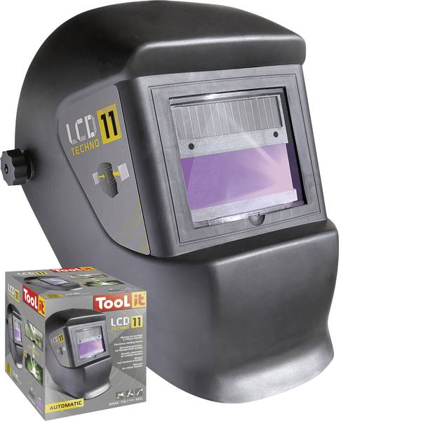 Caschi di protezione - Casco di saldatura Nero Toolit TECHNO 11 042537 EN 175, EN 379 - Caschi di protezione - Casco di saldatura Nero Toolit TECHNO 11 042537 EN 175, EN 379 -
