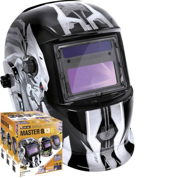 Caschi di protezione - Casco di saldatura Nero, Bianco Toparc IRON 9/13 G 038325 EN 175, EN 379 - Caschi di protezione - Casco di saldatura Nero, Bianco Toparc IRON 9/13 G 038325 EN 175, EN 379 -