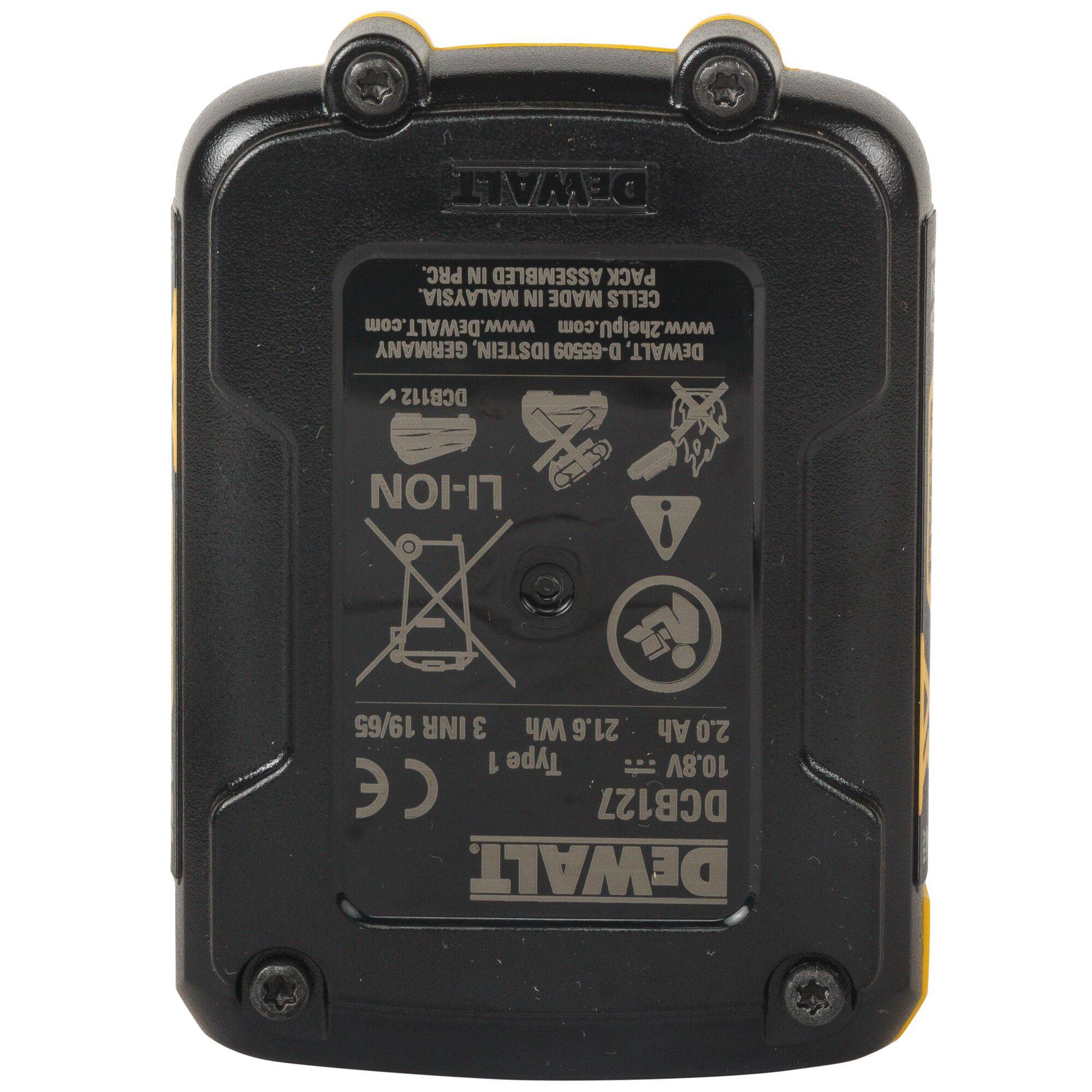 DEWALT DCB127-XJ DCB127 Batteria per elettroutensile 10.8 V 2 Ah-3