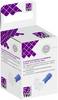 TRU COMPONENTS T1904C047 Assortimento prese piatte con linguetta angolata Larghezza spina: 6.30 mm Spessore spina: 0.80 mm 180 ° Parzialmente isolato Blu 25 pz.