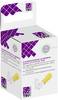 TRU COMPONENTS T1904C112 Assortimento prese piatte con linguetta angolata Larghezza spina: 6.30 mm Spessore spina: 0.80 mm 180 ° Parzialmente isolato Giallo 15 pz.