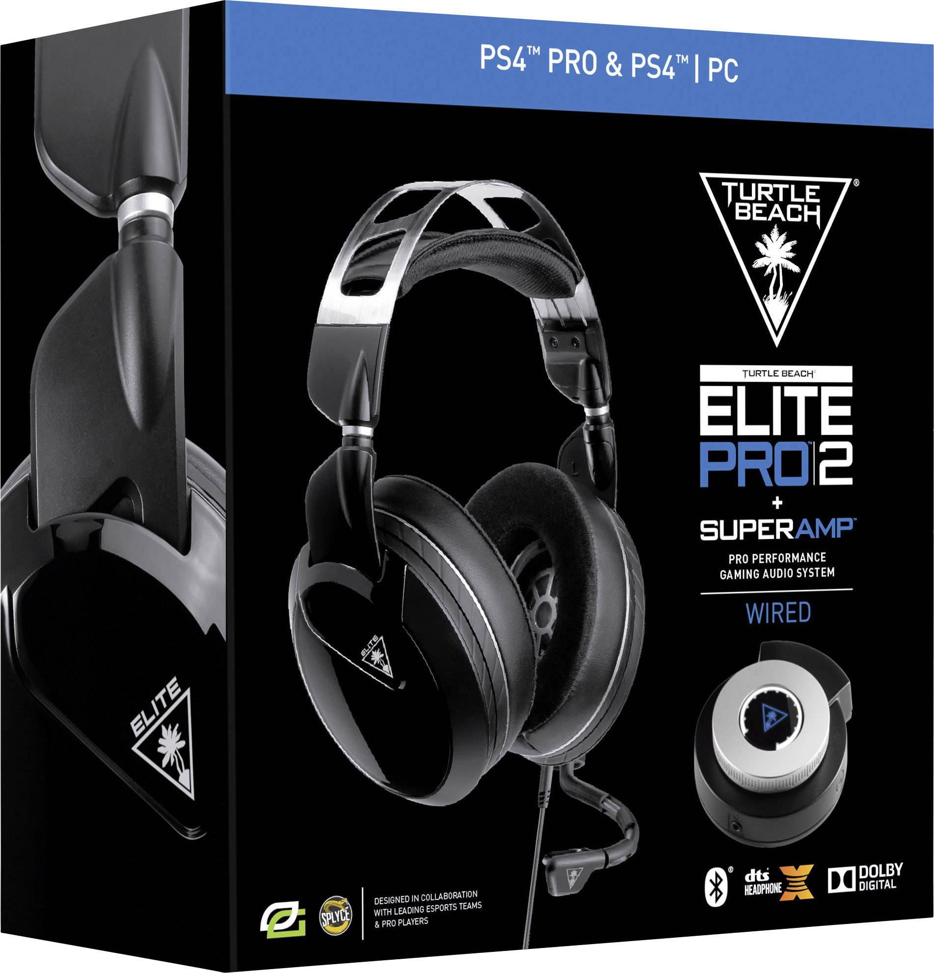 Turtle Beach Elite Pro 2 - Headset - Full-Size - kabelgebunden - USB, 3,5 mm Stecker - mit Elite SuperAmp Audio Controll-1