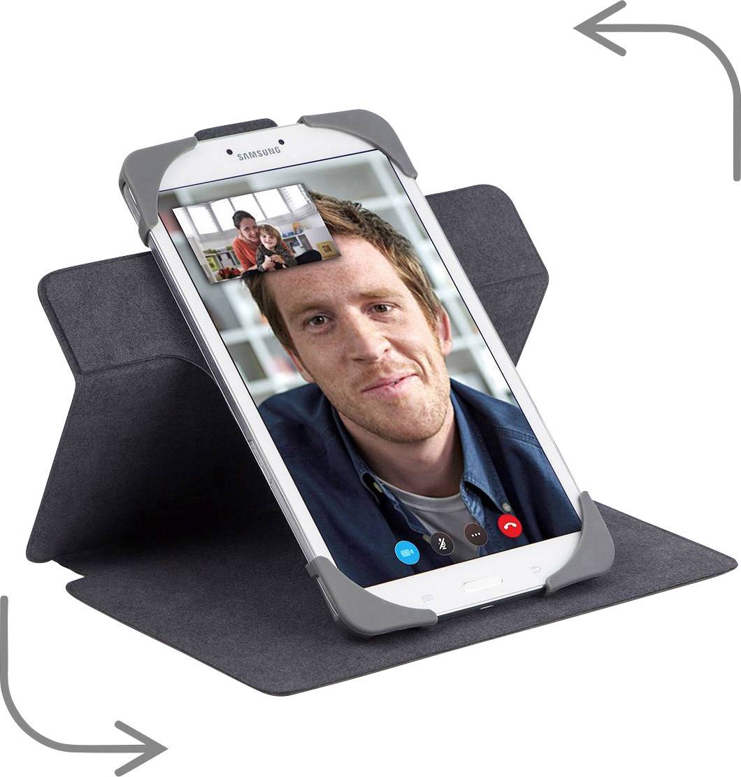 Targus Safe Fit Rotating Universal - Flip Custodia per tablet 22,9 cm (9") - 25,4 cm (10") FlipCase Nero-7