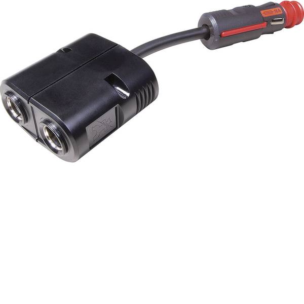 Accessori per presa accendisigari - ProCar Connettore doppio Portata massima corrente=16 A - Accessori per presa accendisigari - ProCar Connettore doppio Portata massima corrente=16 A -