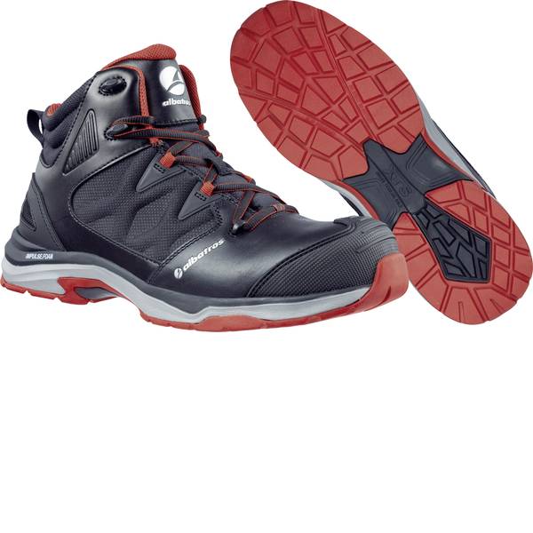 Scarpe antinfortunistiche - Stivaletti ESD di sicurezza S3 Misura: 40 Nero, Rosso Albatros ULTRATRAIL BLACK MID 636200-40 1 Paia - Scarpe antinfortunistiche - Stivaletti ESD di sicurezza S3 Misura: 40 Nero, Rosso Albatros ULTRATRAIL BLACK MID 636200-40 1 Paia -