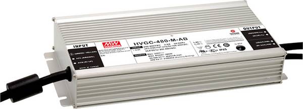 MEAN WELL HVGC-480-H-AB Driver per LED  Potenza costante 480 W 1400 - 3500 mA 68 - 171.5 V/DC regolabile, dimmerabile, Funzione dimmer 3 in 1, adatto per esterno (outdoor), Circuito PFC, Protezione sovraccarico, Sovratensione 1 pz.