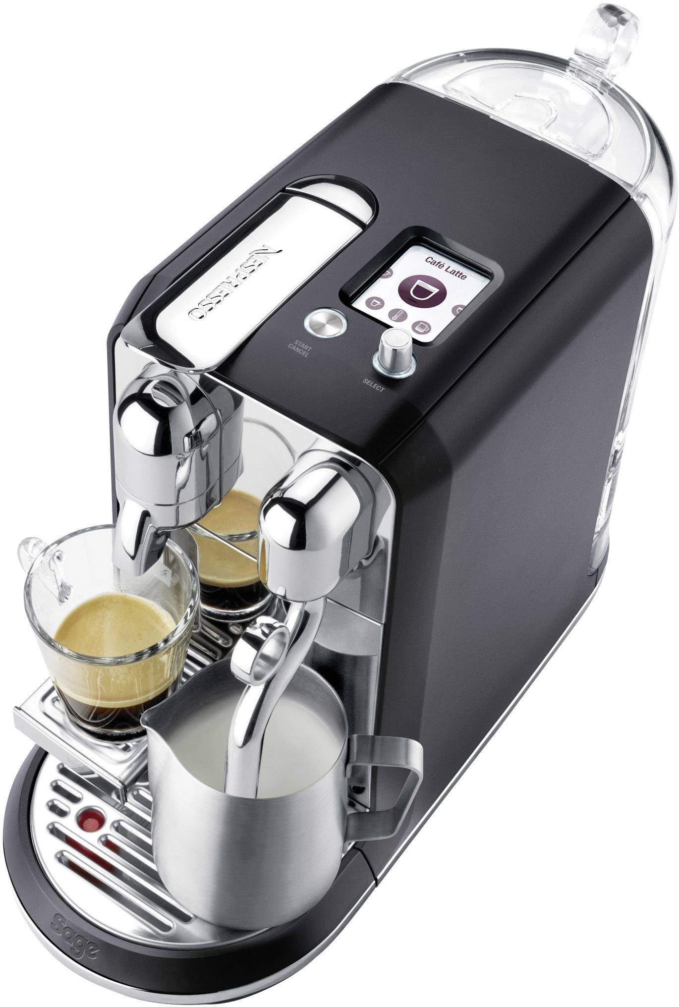 Sage The Creatista Plus SNE800BTR2EAT1 Nero Macchina per caffè con capsule Display, Con ugello