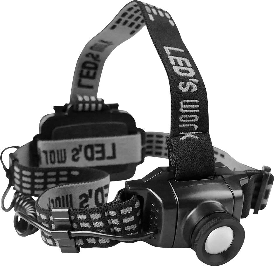 Shada - 0700342 - Headlamp - 6W 400Lm IP44 3xAA - CREE Zoom-2