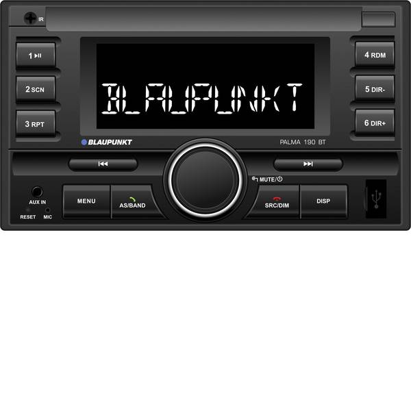 Autoradio e Monitor multimediali - Blaupunkt PALMA 190 BT Autoradio doppio DIN Vivavoce Bluetooth® - Autoradio e Monitor multimediali - Blaupunkt PALMA 190 BT Autoradio doppio DIN Vivavoce Bluetooth® -
