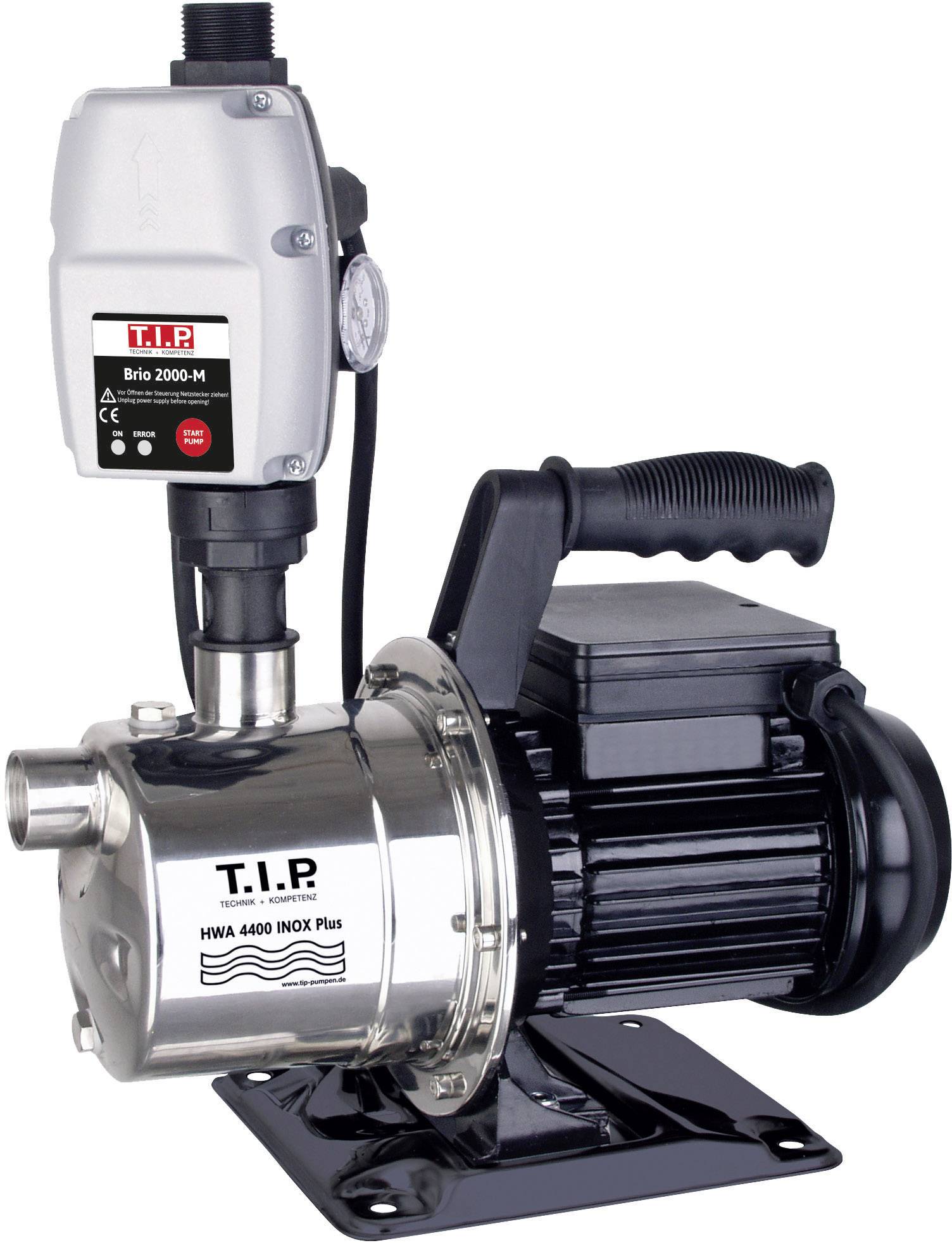 T.I.P. - Technische Industrie Produkte 31192 HWA 4400 INOX Plus Pompa per casa 230 V 4.250 l/h-0