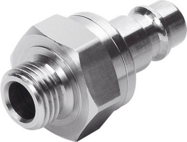 FESTO Connettore 531677 KS4-1/4-A-R  Filetto esterno: 1/4" (6.3 mm)  Ø tubo: 8 mm   1 pz.