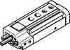 FESTO Mini slitta 543913 DGSL-4-10-P1A Materiale cassa: Alluminio battuto Lunghezza corsa: 10 mm 1 pz.