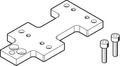 FESTO Adattatore 2349282 DAMF-25-FKP 1 pz.