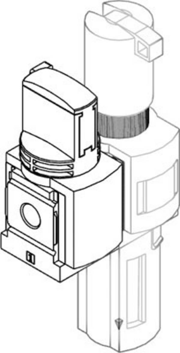 FESTO 8042672 MSB6-1/2:C3:J120-WP Dispositivo di manutenzione combinato  Aria compressa, Gas inerti Pressione max 18 bar