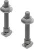 FESTO Kit di fissaggio 8058455 EAHM-E18-K-50-Z65 1 pz.