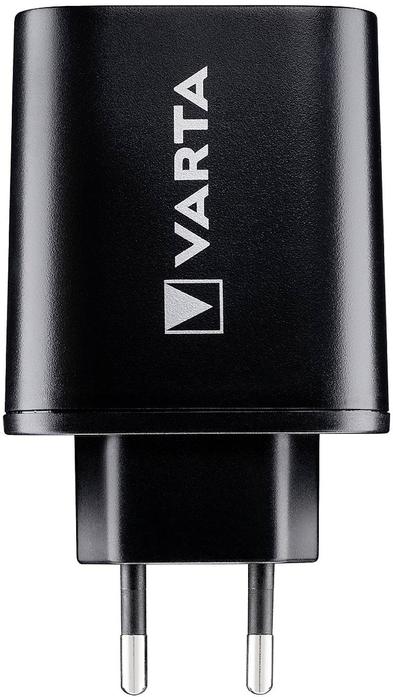Varta Wall Charger Caricatore USB 27 W USB, presa USB-C® Nero Presa di corrente
