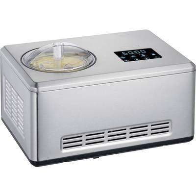 Severin EZ 7406 macchina per gelato Gelatiera compressore 2 L 180 W Acciaio inossidabile-0