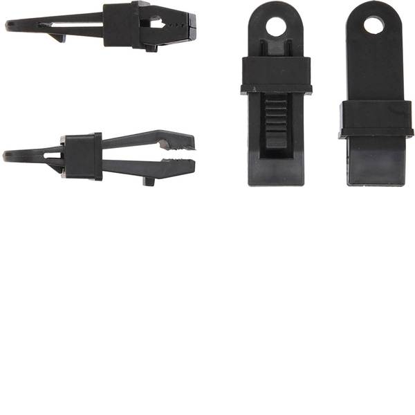 Tende e accessori - Clip per tappeto tenda cartrend Zeltteppichclips 4 Stück 10389 1 pz. - Tende e accessori - Clip per tappeto tenda cartrend Zeltteppichclips 4 Stück 10389 1 pz. -