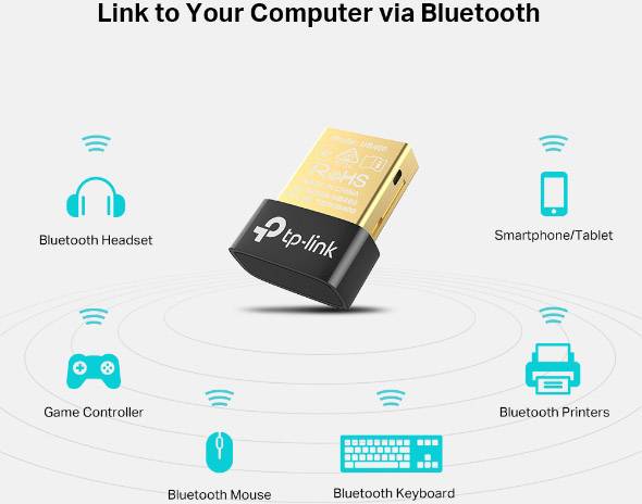 TP-LINK UB400 Chiavetta Bluetooth® 4.0-4