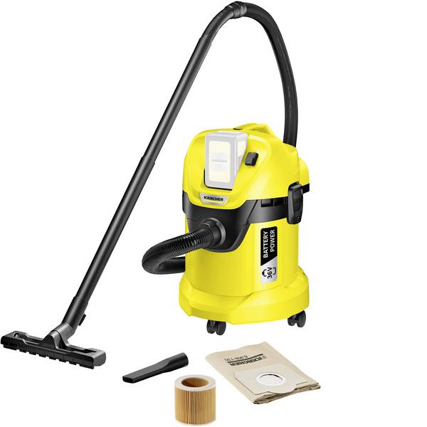 Bidoni aspiratutto - Kärcher WD 3 Battery 1.629-910.0 Aspiratutto 300 W 17 l senza batteria - Bidoni aspiratutto - Kärcher WD 3 Battery 1.629-910.0 Aspiratutto 300 W 17 l senza batteria -
