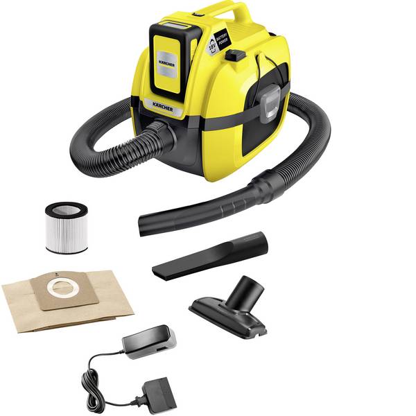 Bidoni aspiratutto - Kärcher WD 1 Compact Battery 1.198-301.0 Aspiratutto 230 W 7 l Incluso 1 batteria - Bidoni aspiratutto - Kärcher WD 1 Compact Battery 1.198-301.0 Aspiratutto 230 W 7 l Incluso 1 batteria -