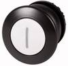 Eaton 216727 M22S-DP-W-X1 Interruttore a pressione a fungo Anello frontale in plastica Pulsante Bianco Sblocco a trazione 1 pz.