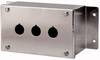 Eaton M22-I3M/SS 118460 Scatola di montaggio 3 posizioni di montaggio (Ø x A) 22 mm x 84 mm Grigio 1 pz.