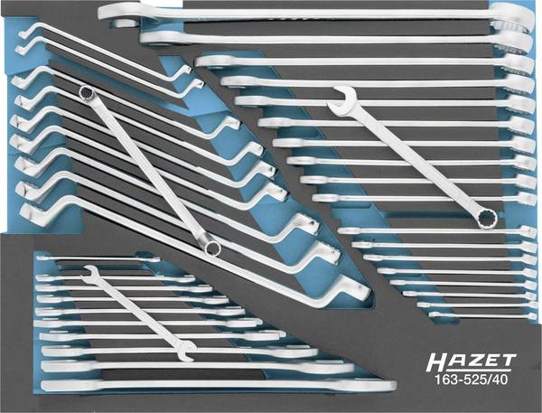 Hazet 163-525/40 163-525/40 Kit chiavi combinate  Misura (metrica) 6 - 36 mm