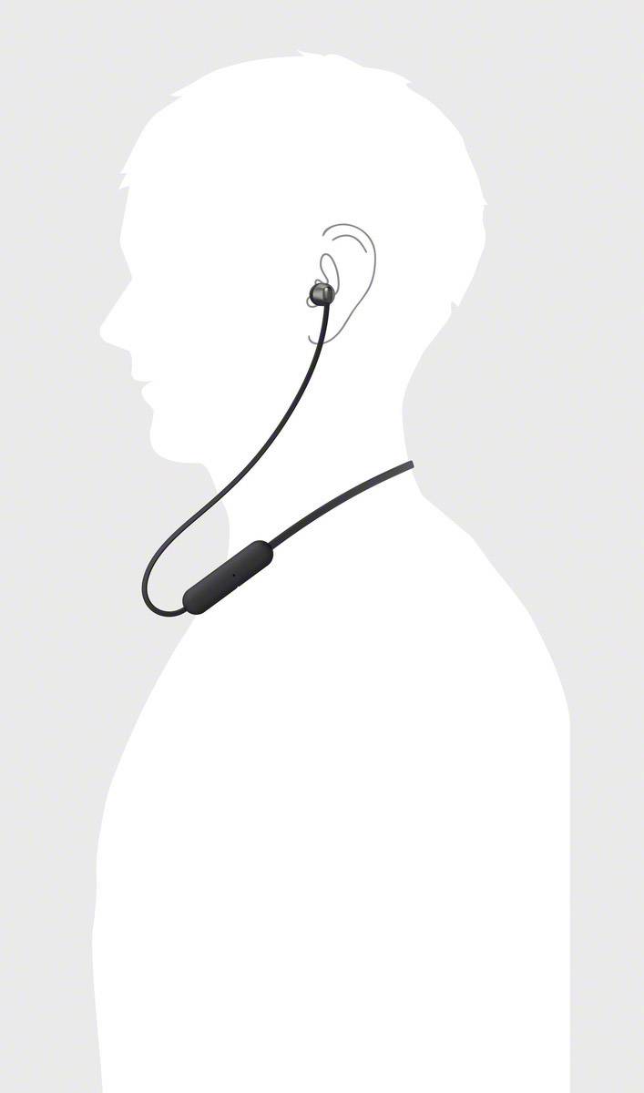 Sony WI-C310 Auricolare Wireless In Ear Passanuca Bluetooth Nero-2