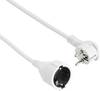 Hama 137222 Alimentazione Prolunga 16 A Bianco 2.00 m H05VV-F 3G 1,5 mm²