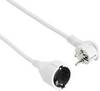 Hama 137225 Alimentazione Prolunga 16 A Bianco 5.00 m H05VV-F 3G 1,5 mm²