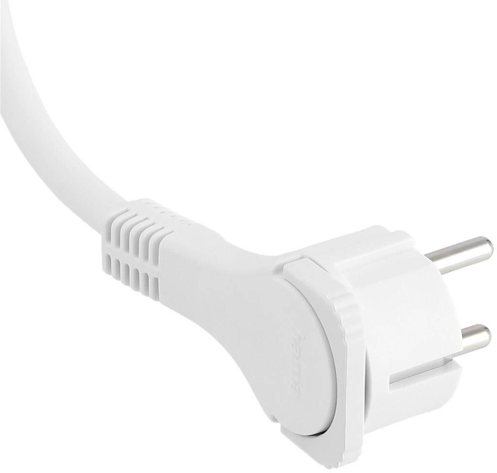 Hama 137225 Alimentazione Prolunga 16 A Bianco 5.00 m H05VV-F 3G 1,5 mm²-2