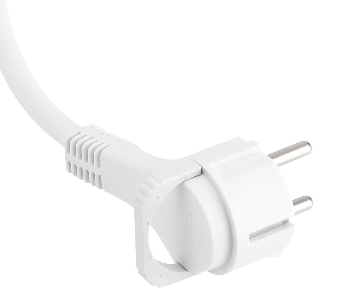 Hama 137225 Alimentazione Prolunga 16 A Bianco 5.00 m H05VV-F 3G 1,5 mm²-4