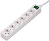 Hama 121904 Multipresa con interruttore 6 scomparti Bianco Schuko 1 pz.